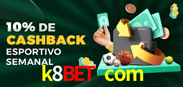 10% de bônus de cashback na k8bet com